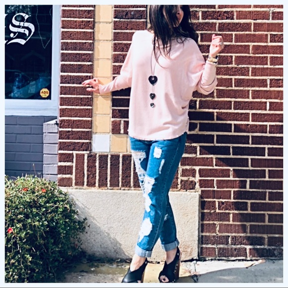 LAST ONE ✨PARIS✨ Cashmere blend pearl trim sweater - Picture 4 of 8